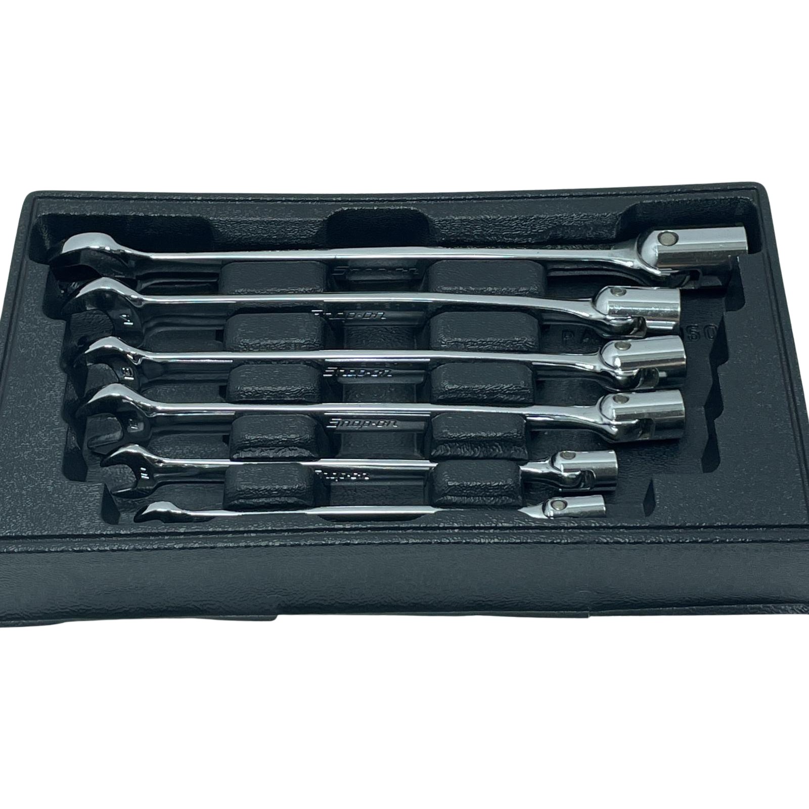 【中古】Snap-on スナップオン フレックスコンビネーションレンチ  6本仕掛ける FHOM8/FHOM10/FHOM12/FHOM13/FHOM14/FHOM17 C序列付ける