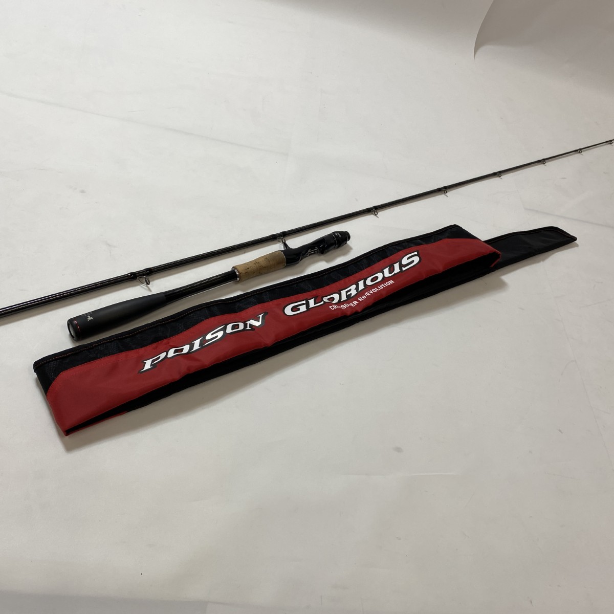 ΨΨ【中古】SHIMANO シマノ ルアーロッド 16ポイズングロリアス 174XH-SB サビ有 本体のみ 37130 B序列付ける