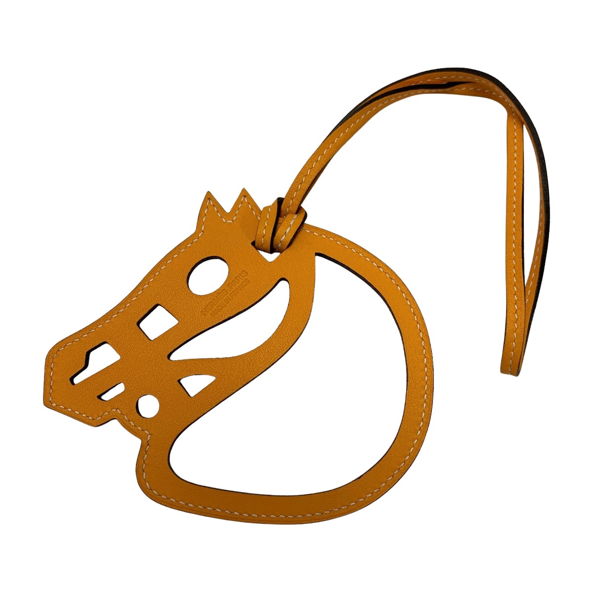 ☆☆【中古】HERMES エルメス パドックシュヴァル キーホルダー チャーム Cランク