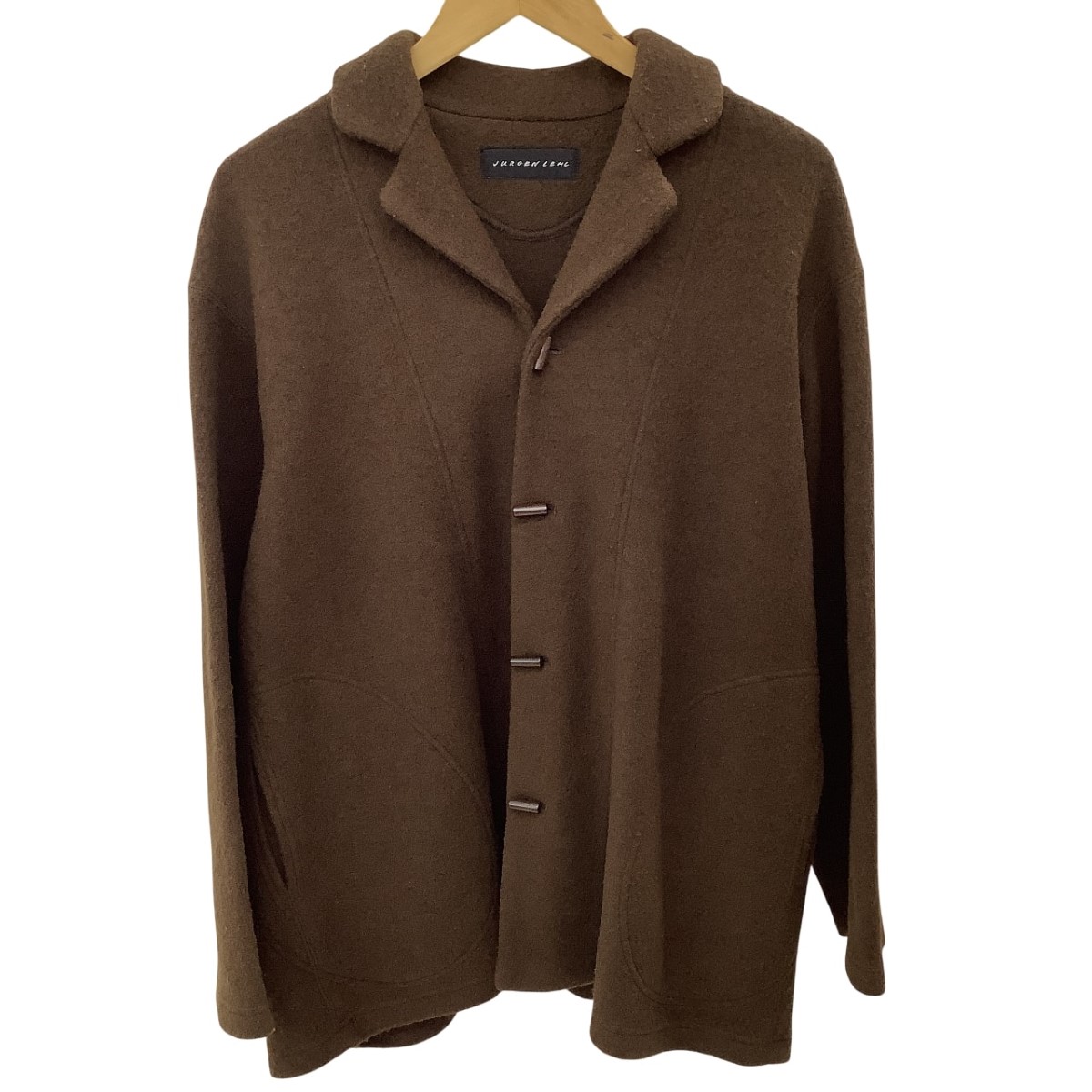 【中古】JURGEN LEHL ヨーガンレール レディース コート ジャケット SIZE M ブラウン Bランク