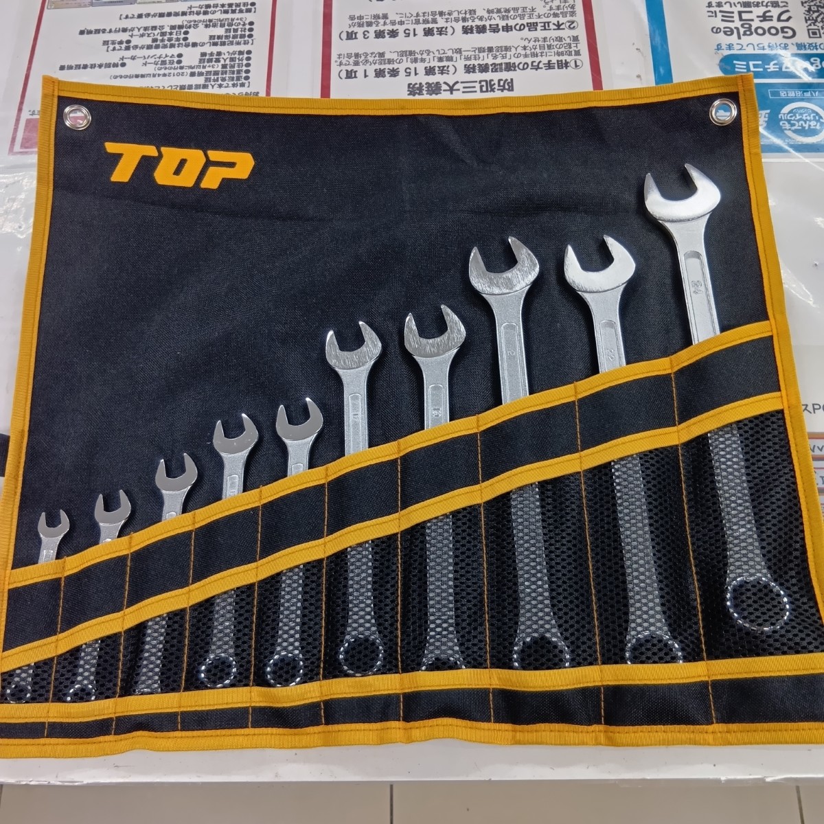 【中古】TOP加工 FRC-10000S 黒いこと 御手手物の具 ラチェットコンビセット 座標軸A 本体のみ 美品 A序列付ける