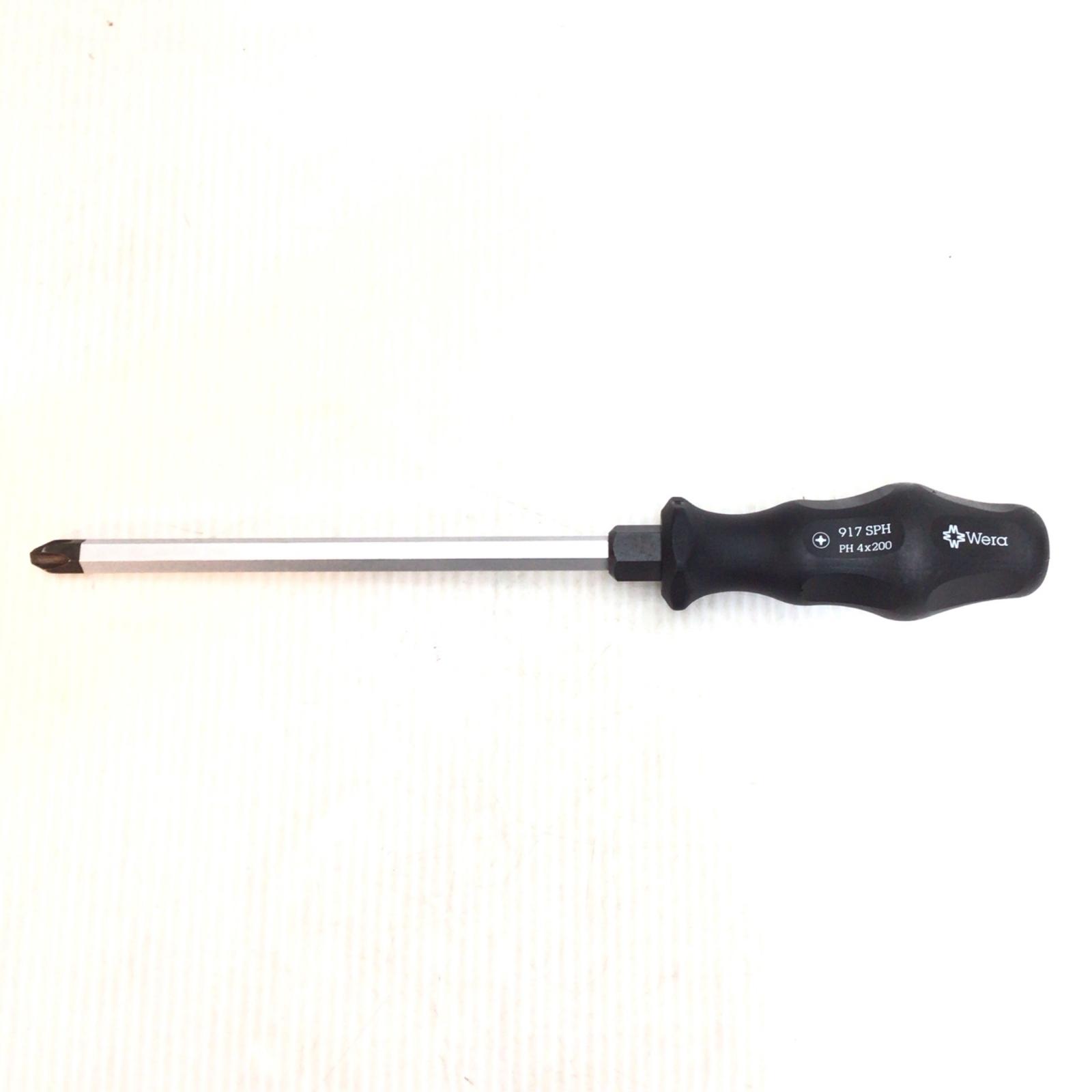 ΘΘ【中古】Wera 貫通ドライバー 程度A PH4×200 917SPH Aランク