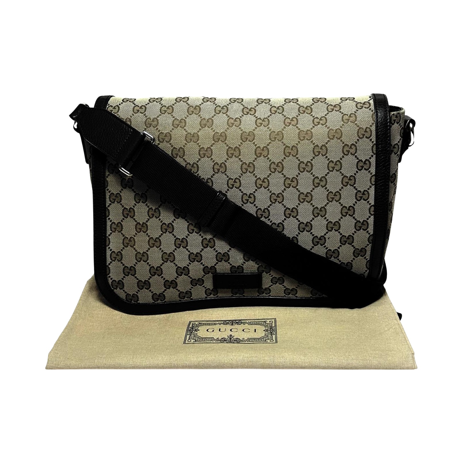 【中古】GUCCI グッチ ショルダーバッグ GGキャンバス アウトレット 449171 Bランク