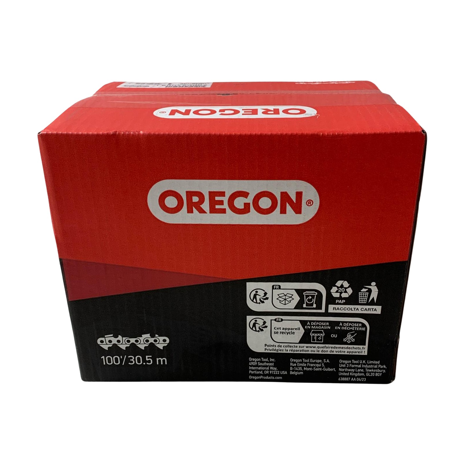 【中古】 OREGON 木管チェーン店 20BPX100RJ S位置付ける 花・ガーデン・DIY-DIY・工具