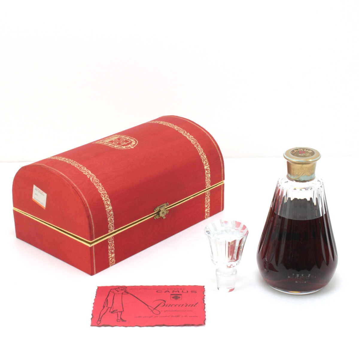 Baccarat - 【蓋にカケ有】高級ブランデー カミュ ジュビリー 20歳以上!!【未開栓】CAMUS カミュ Jubilee Baccarat ジュビリー