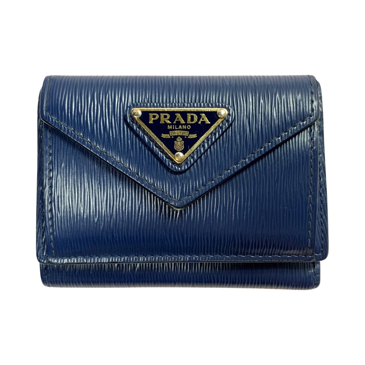 楽天市場】【中古】【財布】PRADA プラダ ナイロン 3つ折財布 ナイロン