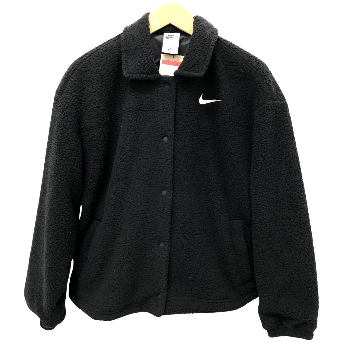 5D42 NIKE ナイキ スウッシュ リバーシブル ジャケット XL ☆ビックスウッシュ☆ NIKE ナイキ BIGSWOOSH ボアリバーシブル
