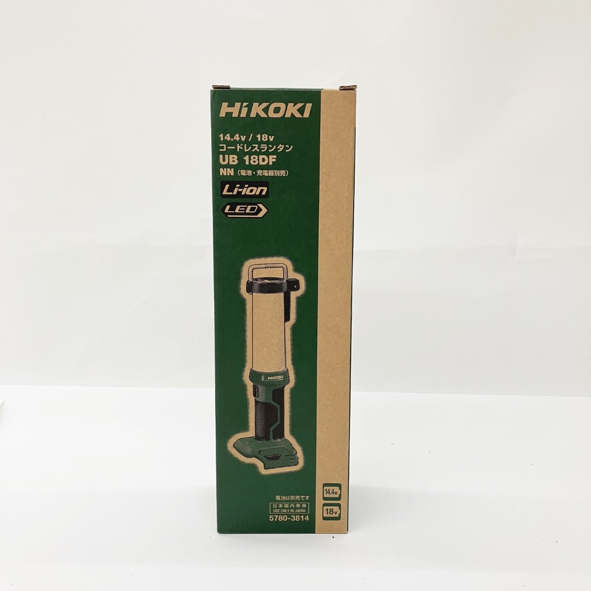 〇〇【中古】HiKOKI ハイコーキ 18V-14.4V コードレスランタン UB18DF NN 未使用品 Sランク