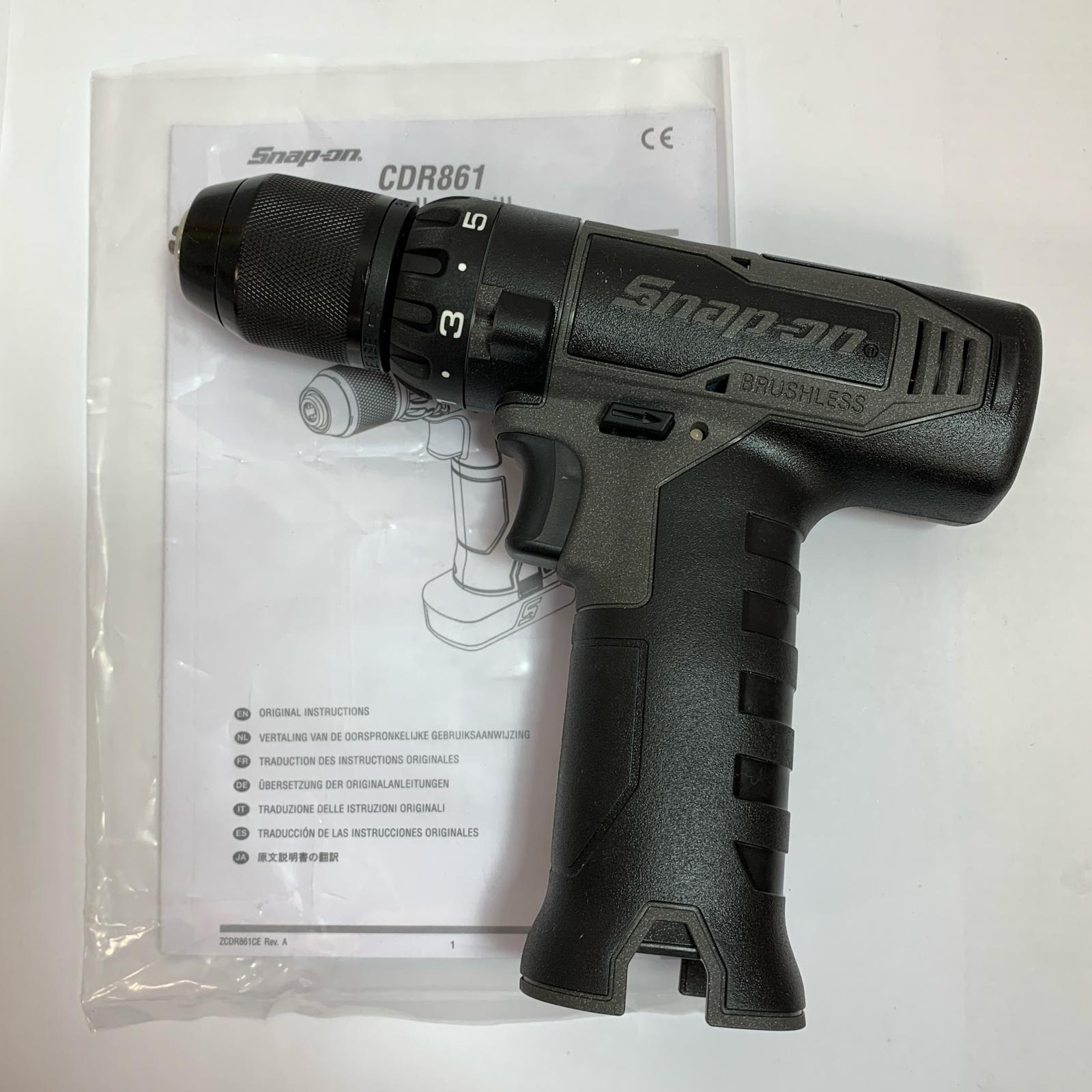 ♭♭【中古】Snap-on スナップオン 14.4V コードレスせん孔機 本体のみ CDR861GM 黒いこと A位置づける