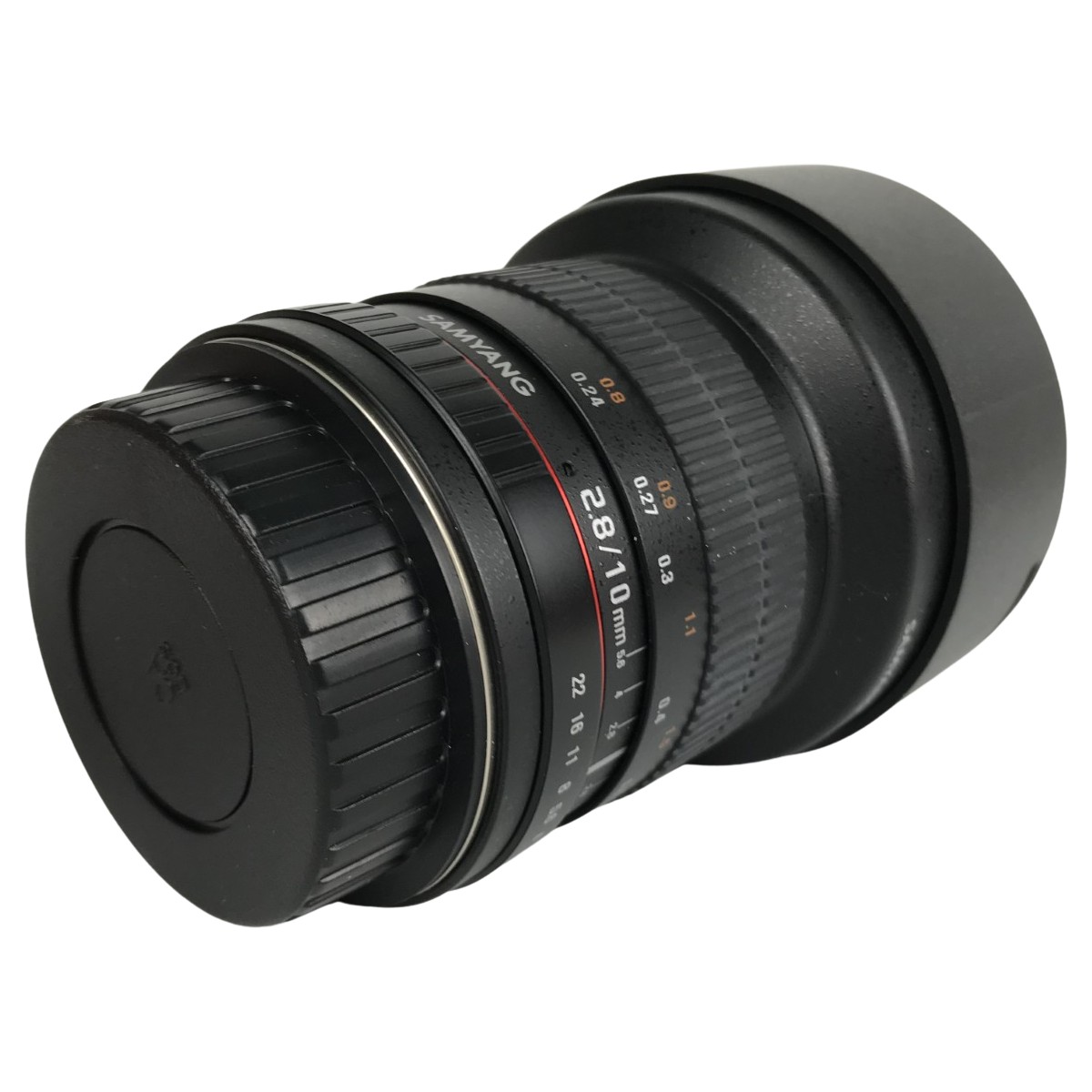 【中古】SAMYANG(サムヤン) 写真機水晶体 デジタル一眼二眼レフ水晶体 F2.8/10粍 ED AS NCS CS B序列付ける