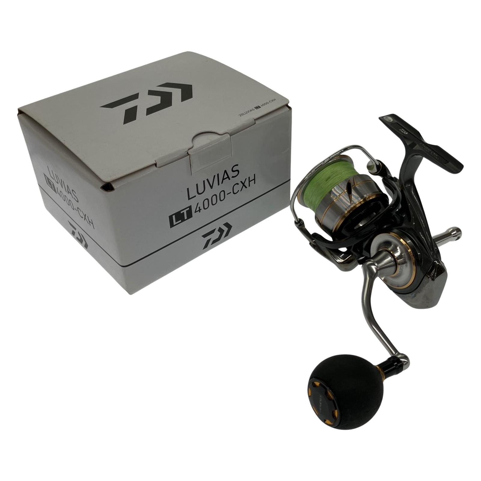 △△【中古】DAIWA ダイワ  スピニングリール LT4000-CXH GOMEXUSノッブ リールスタンドカスタム 箱付 021114 B価値づける