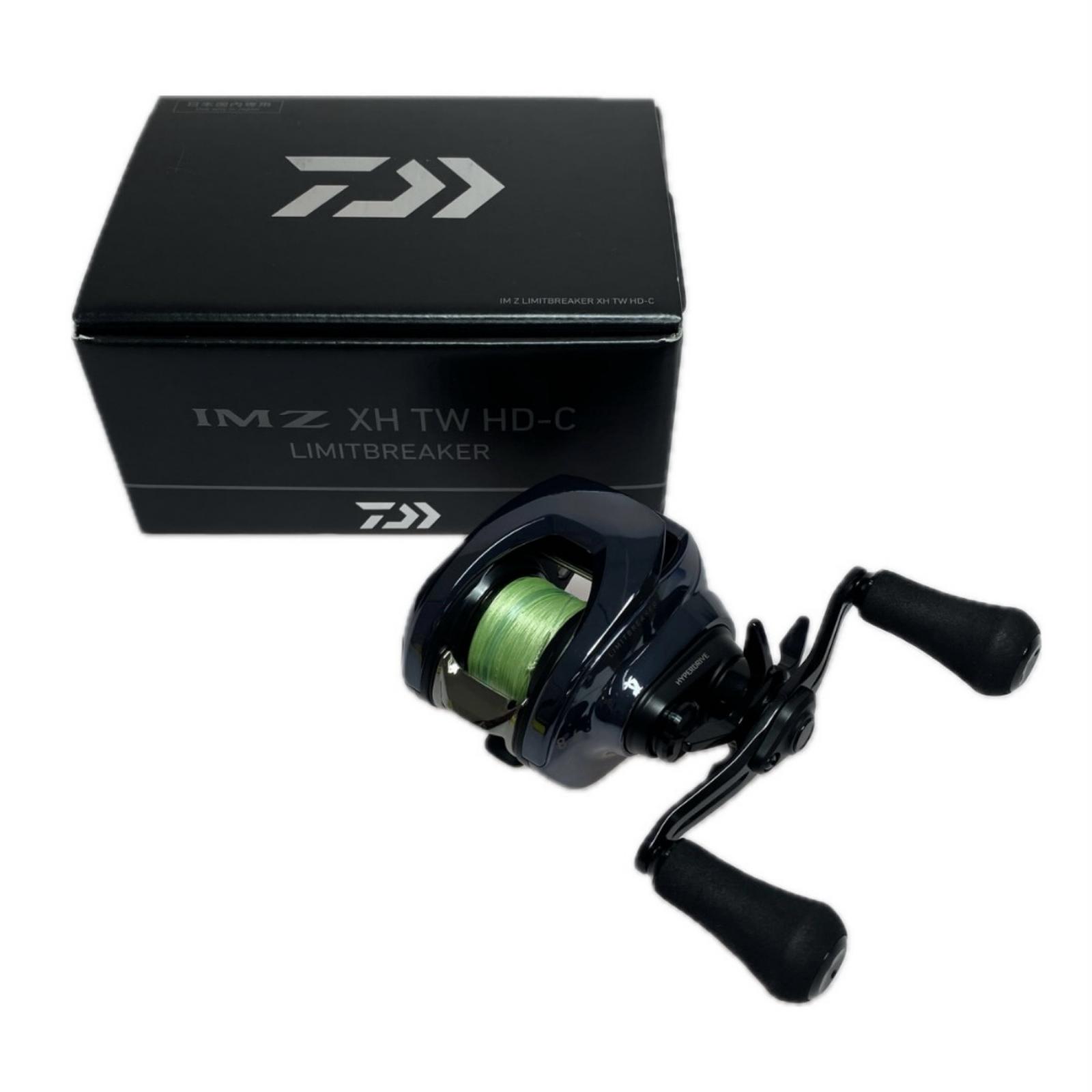 §§【中古】DAIWA ダイワ IM Z リミットブレイカー XH TW 固定ディスク-C 00630304 ベイトリール 座標軸AB 箱付 A価値づける