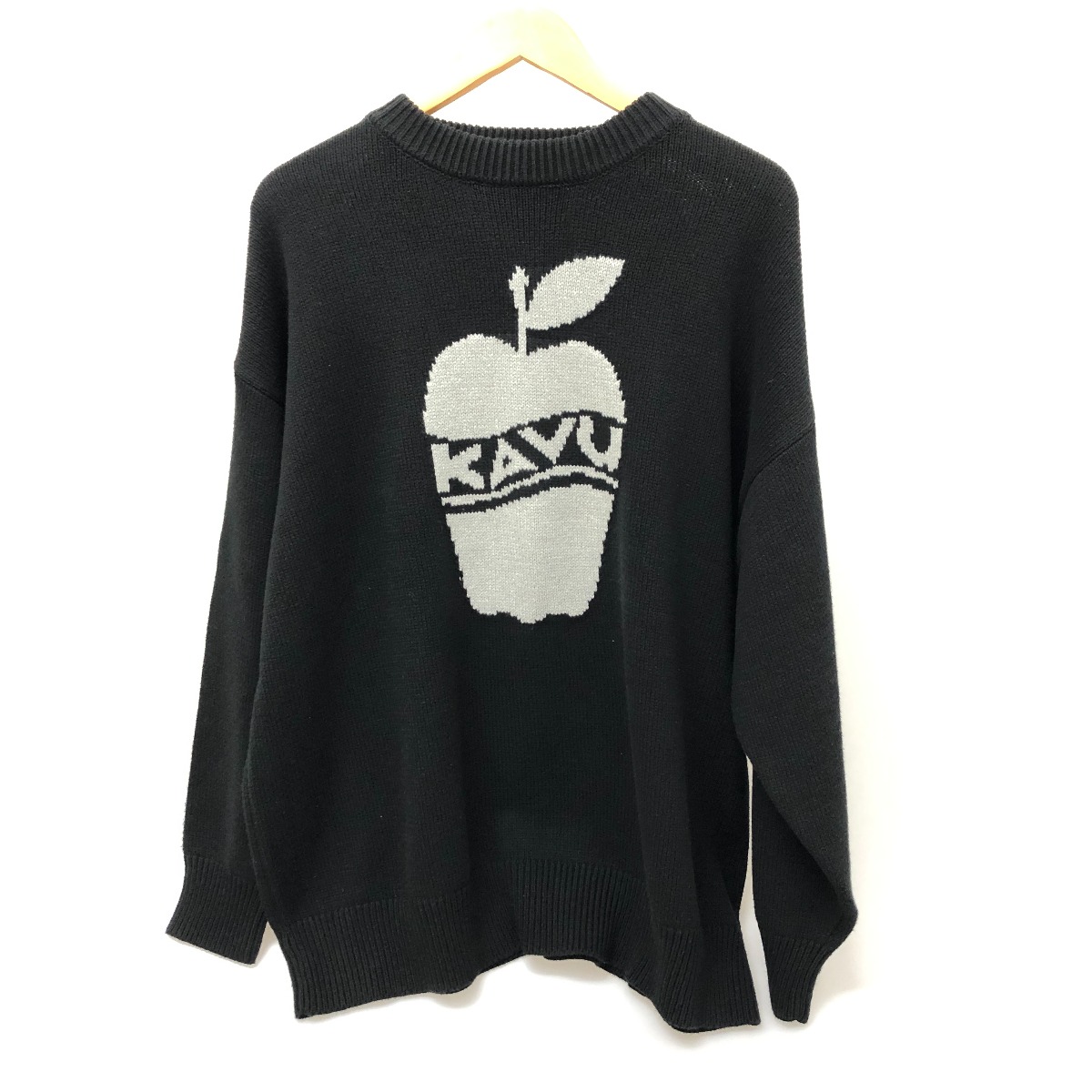 □□【中古】KAVE ニット アップルニット SIZE M 19821916 ブラック Aランク