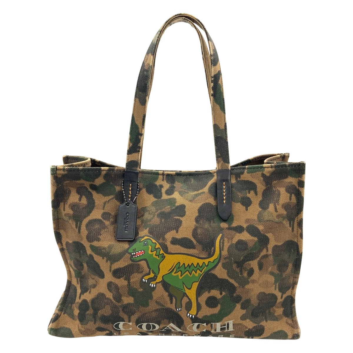 COACH NASA トートバックPVCコーティングメンズ グレー系 宇宙 コーチから”宇宙”に着想を得た「スペース コレクション」宇宙