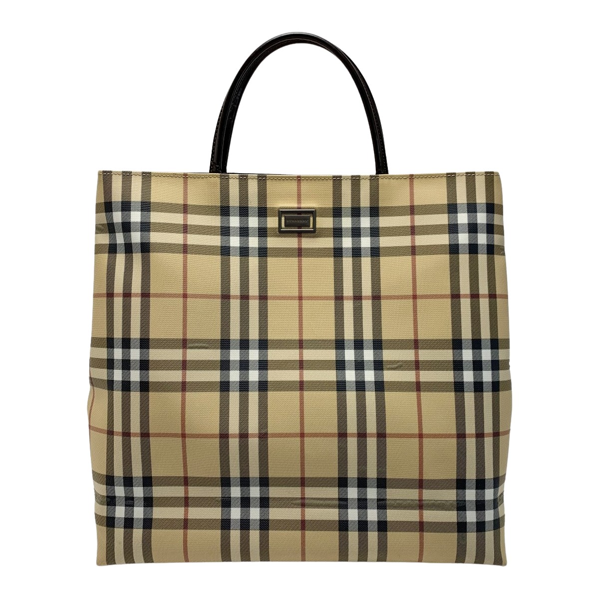 楽天市場】☆未使用☆BURBERRY バーバリー ノバチェック トートバッグ