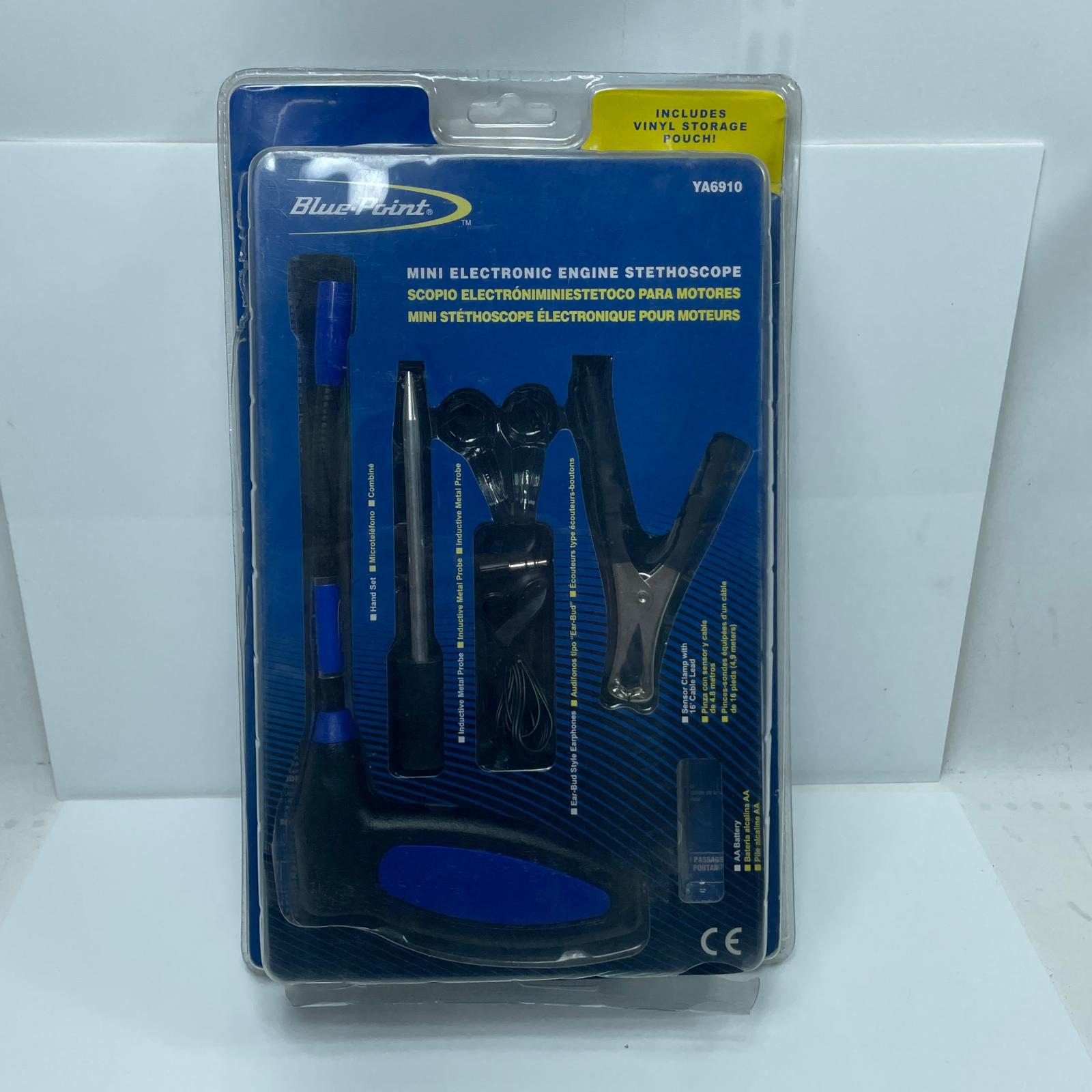 【中古】Blue Point 小型エレクトロニック聴診器 YA6910 美品 箱破損 Aランク