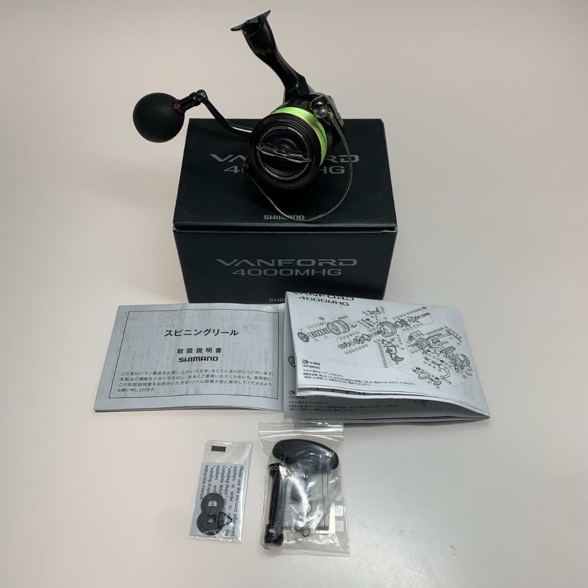 ●●【中古】SHIMANO シマノ スピニングリール  20ヴァンフォード 4000MHG 04212 B価値づける