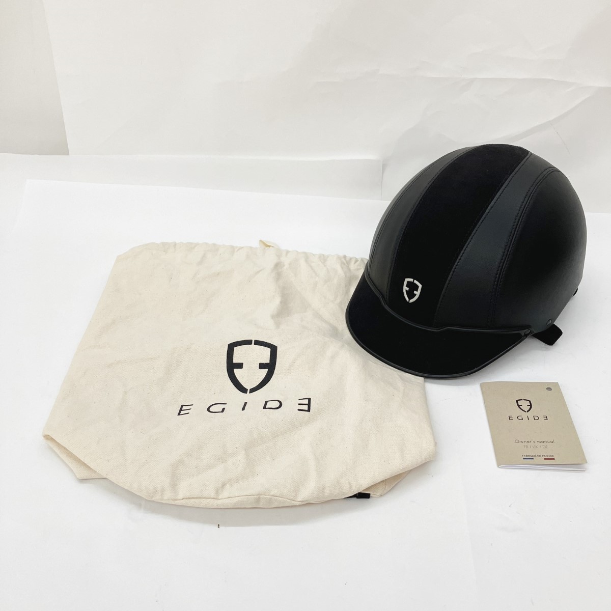 〇〇【中古】白馬堂 EGIDE エジード 乗馬 ヘルメット XL 乗馬用品 Bランク