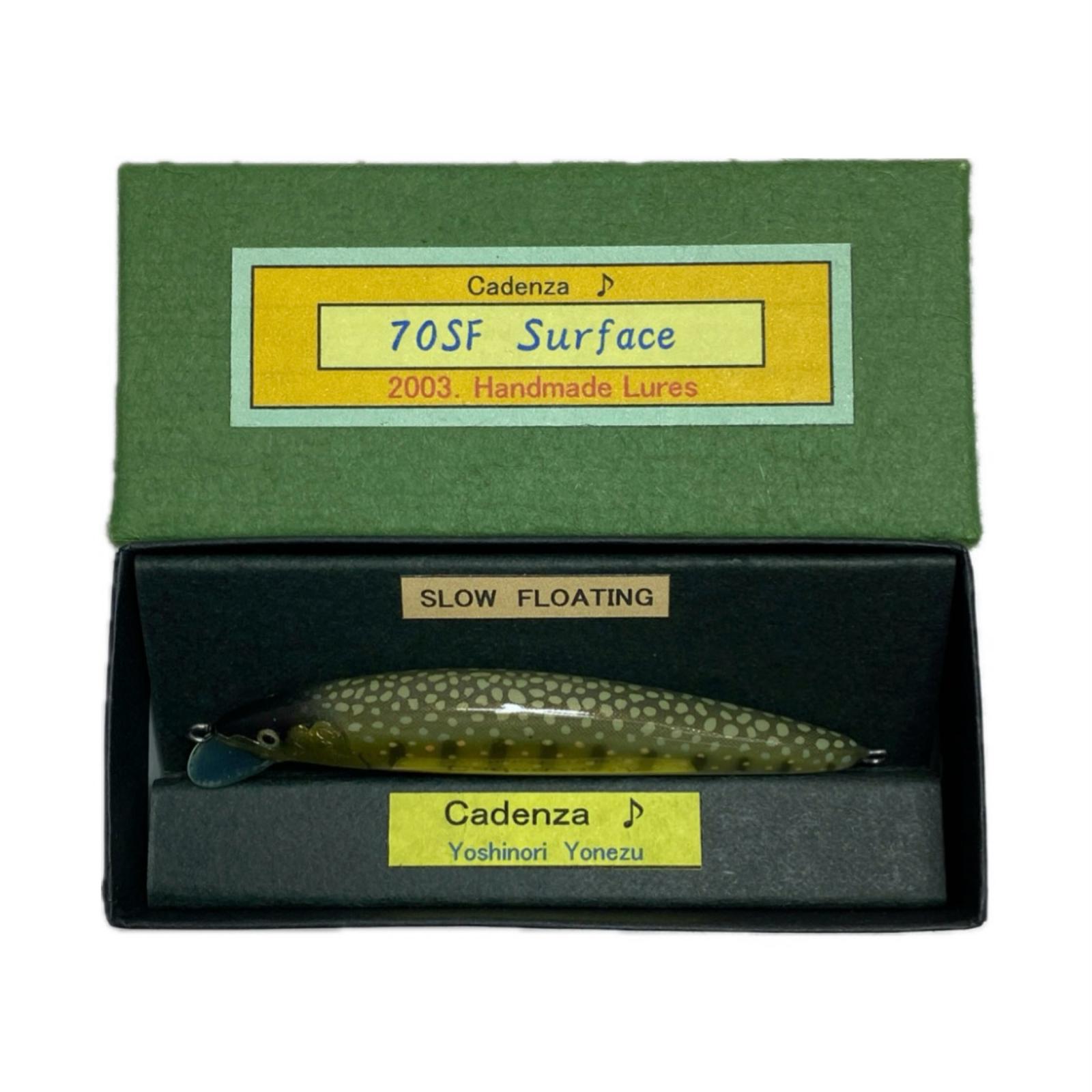 §§【中古】Cadenza♪ 70空想科学小説 Surface ミ否 座標軸A A序列付ける