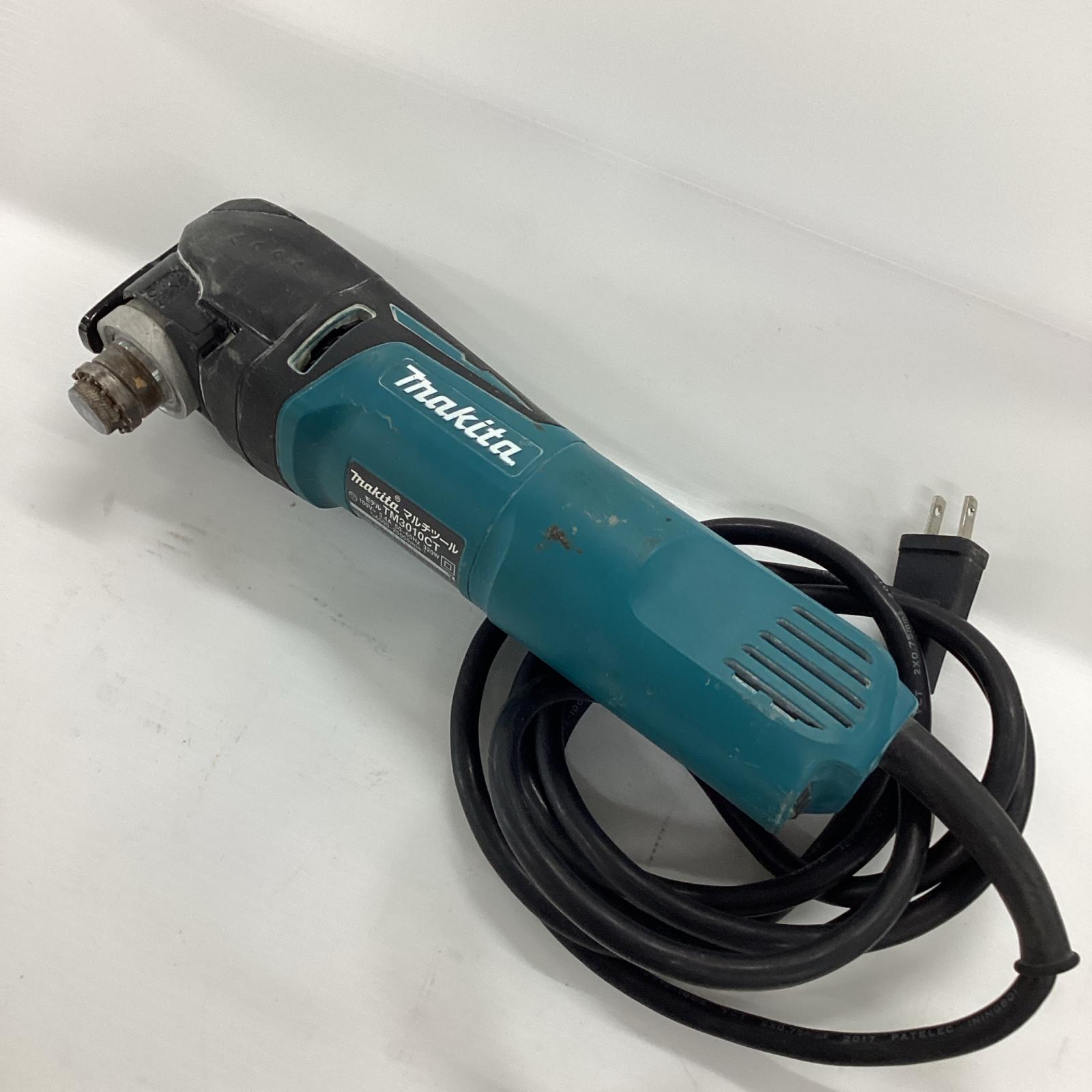 【中古】MAKITA マキタ 手道具 切りおとす手道具 マルチ手道具 TM3010CT 差し押さえ・入れもの付 吊りひも式 100v C序列付ける