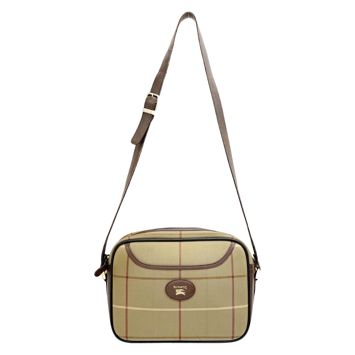 ◆◆【中古】BURBERRY バーバリー ショルダーバッグ 照合のしるし レディース 赤銅色 B序列付ける