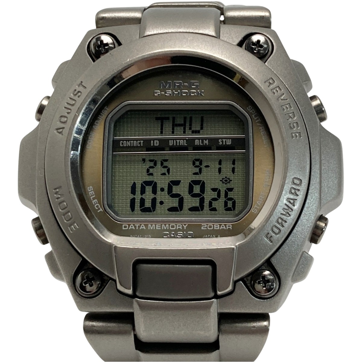 CASIO MRG-110T MR-G G-SHOCK クォーツ チタン G-SHOCK MR-G MRG-110T Titanium Casio Square Watch - Etsy
