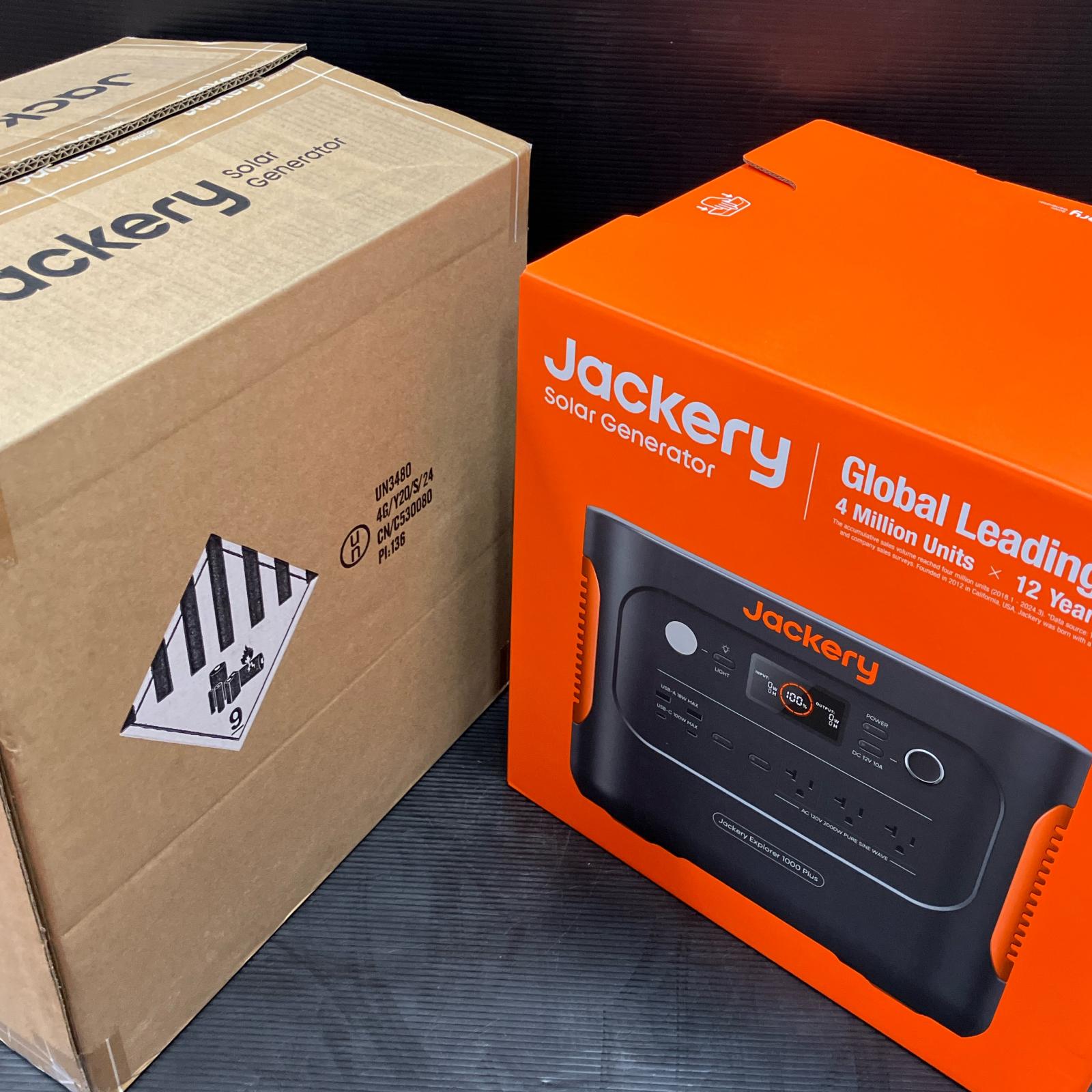 【中古】Jackery 携帯型ワット数 JE-1000C 1000 Plus 1264.64Wh 2000W 非常用ワット数 アウトドア 難民キャンプ 防災 S位置づける