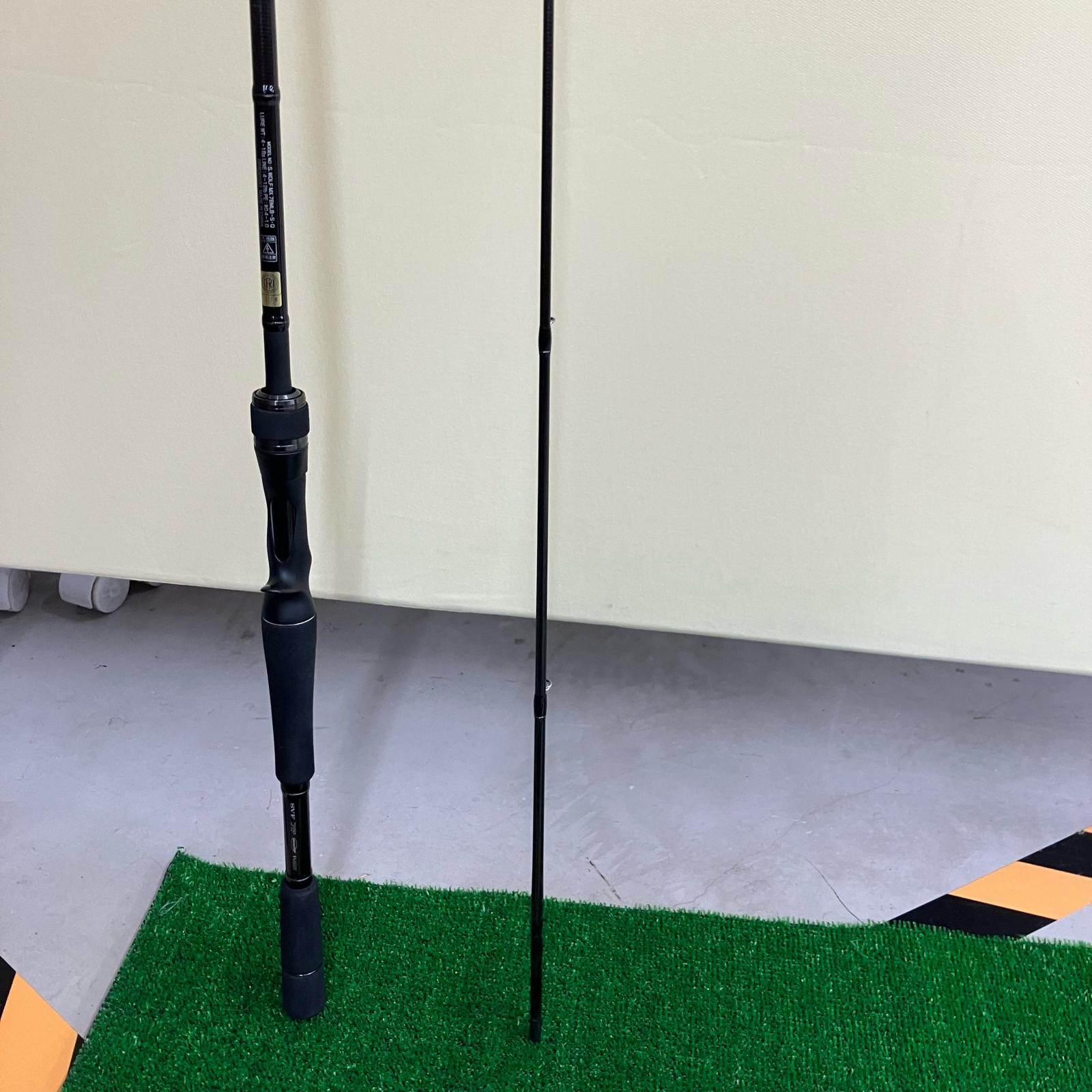 【中古】DAIWA ダイワ ルアーロッド シルバーウルフ MX 76MLB-S・Q 05802030 Bランク