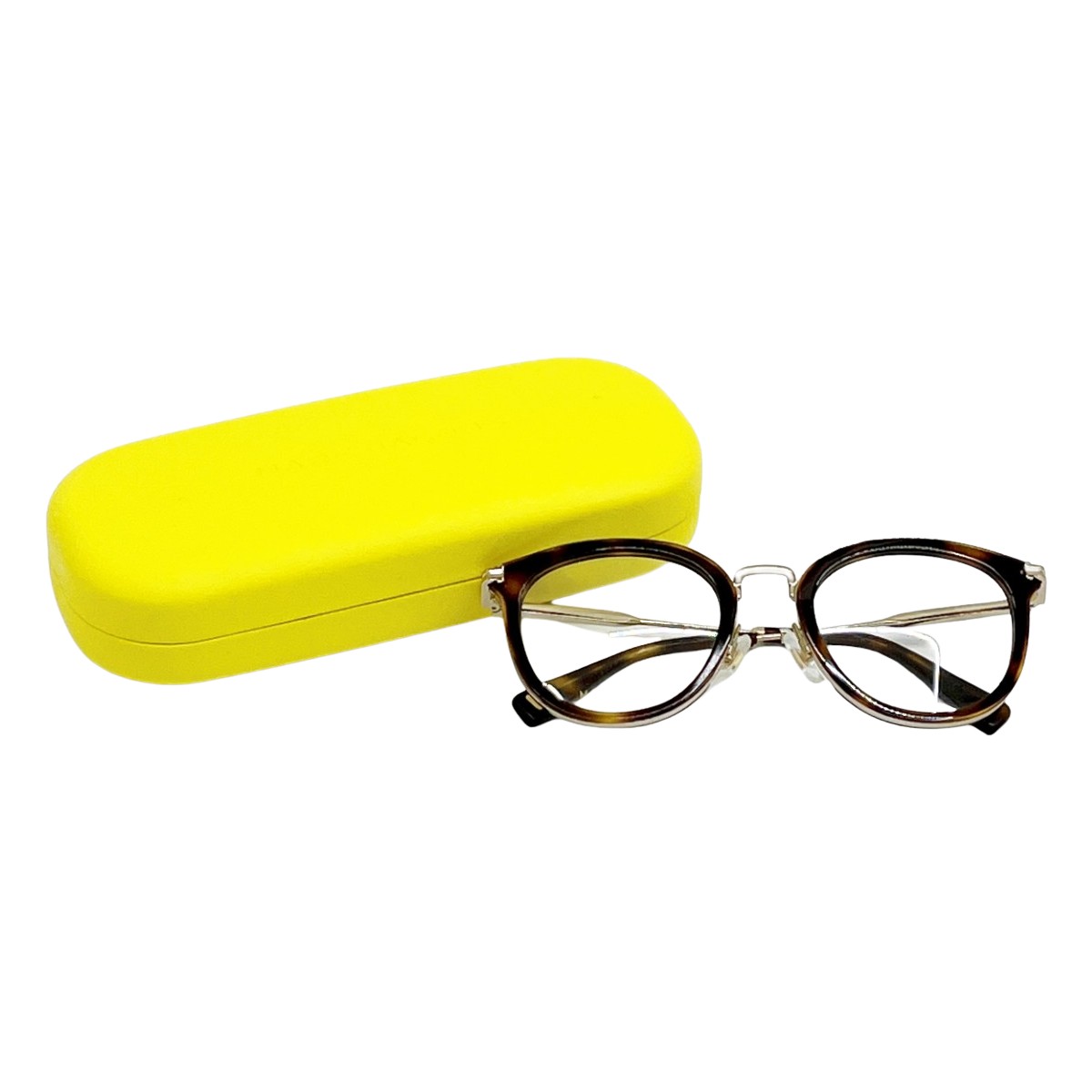 ◆◆【中古】MARC JACOBS マークジェイコブス メガネ 眼鏡 入れもの付 赤銅色 B序列付ける