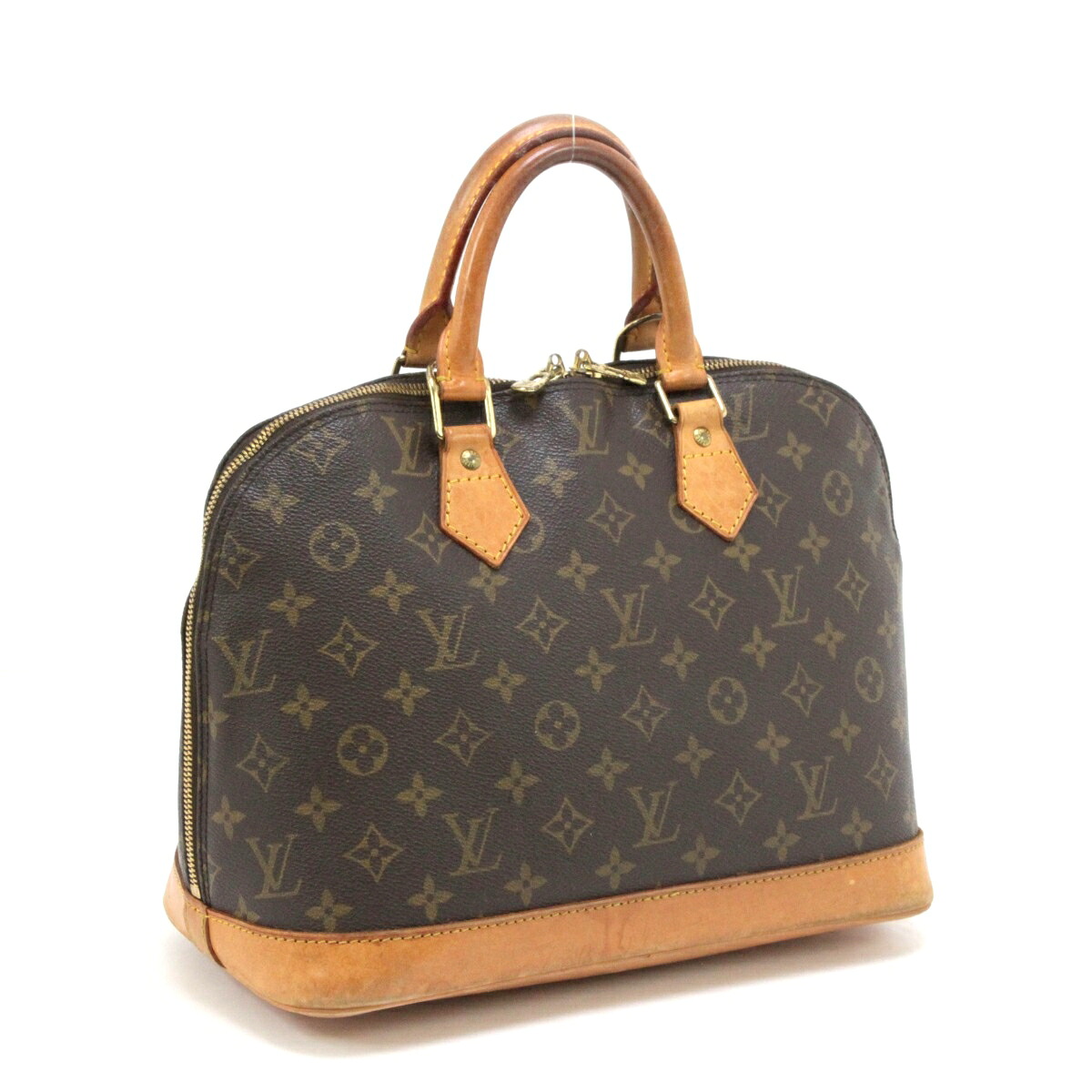 【中古】LOUIS VUITTON ルイヴィトン モノグラム アルマ ハンドバッグ M51130 Cランク