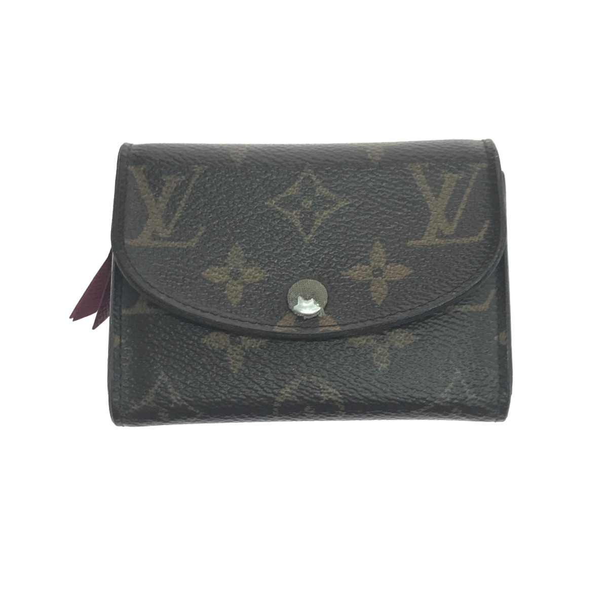 【中古】LOUIS VUITTON ルイヴィトン コインケース モノグラム ポルトモネ ロザリ M41939 Cランク