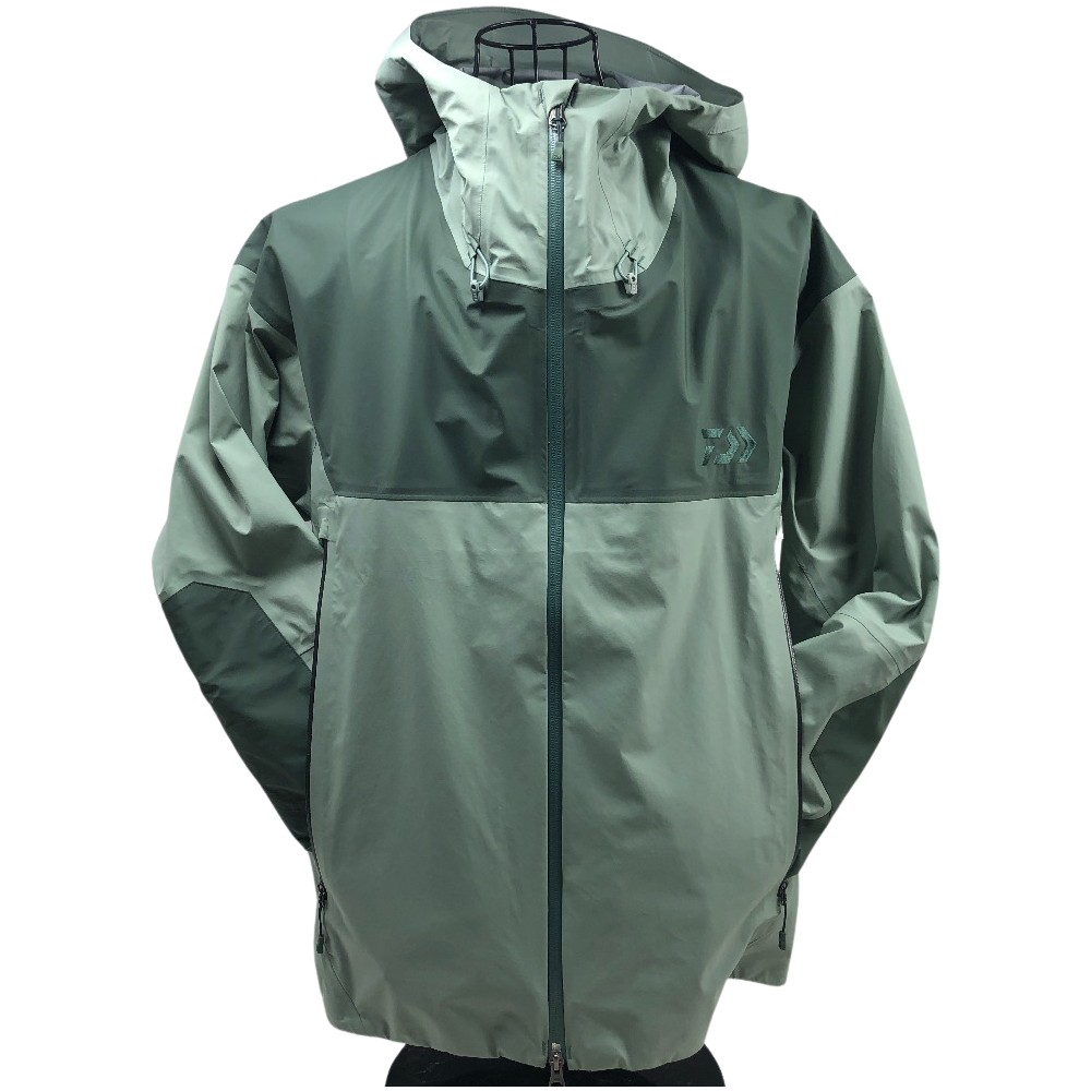 ΣΣ【中古】DAIWA ダイワ レインウェア レインマックス DR-20020J #アッシュグリーン B位置づける