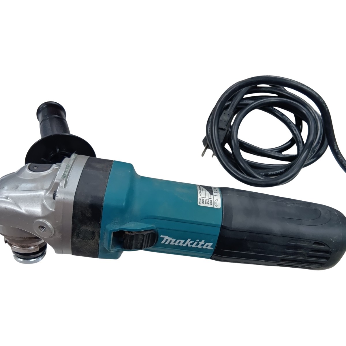 【中古】MAKITA マキタ GA4041C 青色 手道具 みがき上げる手道具 圧砕機 座標軸B 本体のみ 吊りひも式 100粍 100v 6794 キズ・ヨゴレ有 B価値づける
