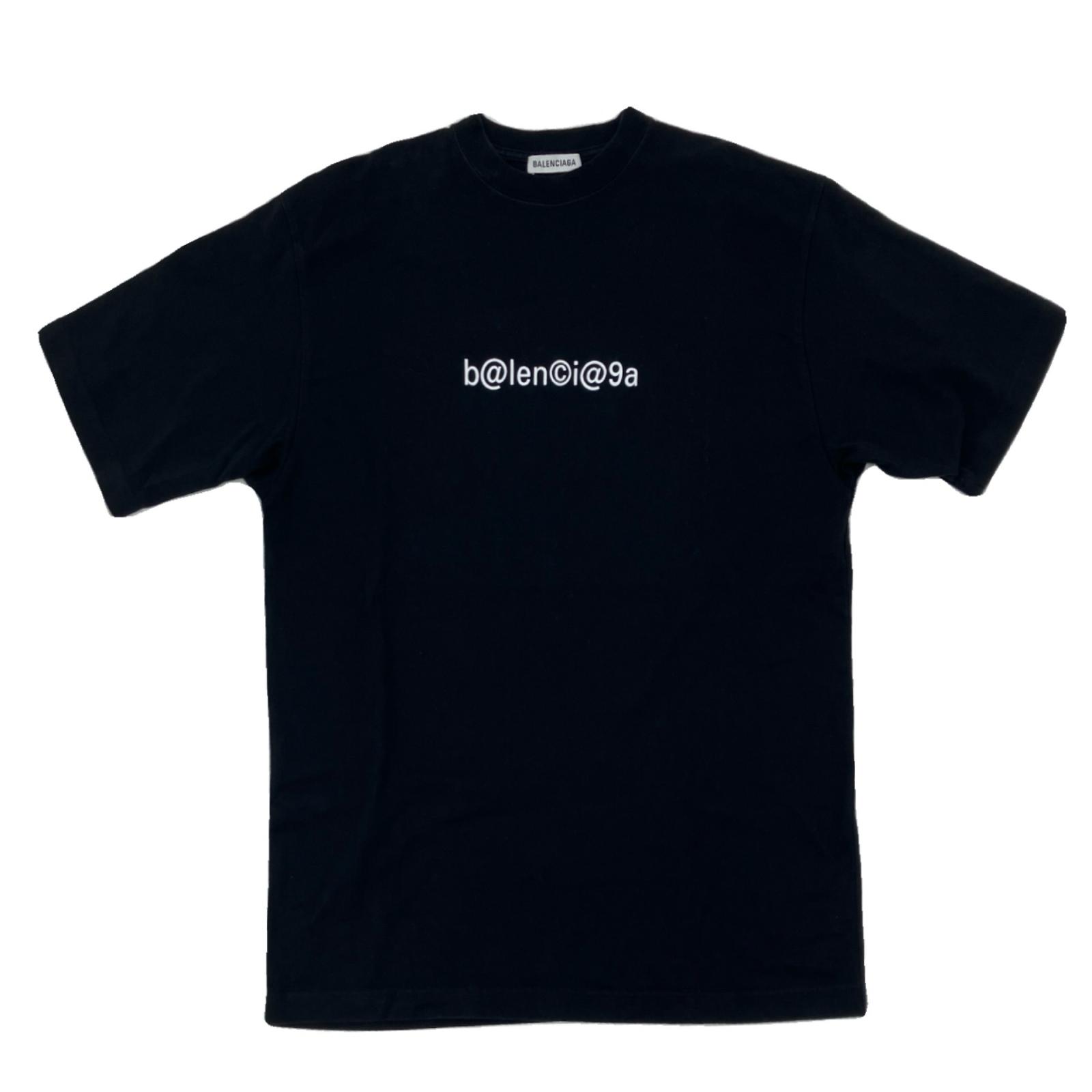 【中古】BALENCIAGA バレンシアガ Tシャツ XSサイズ 620941 ブラック Bランク