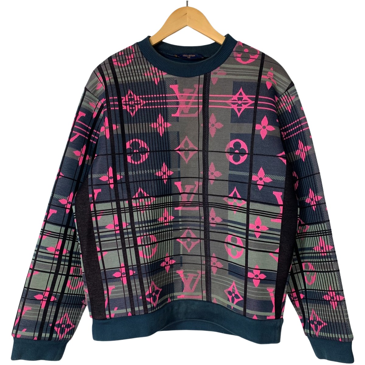 正規品　ルイヴィトン　フルモノグラム　ジャガード　スウェット 楽天市場】ルイ・ヴィトン モノグラム ジャガード スウェット コットン