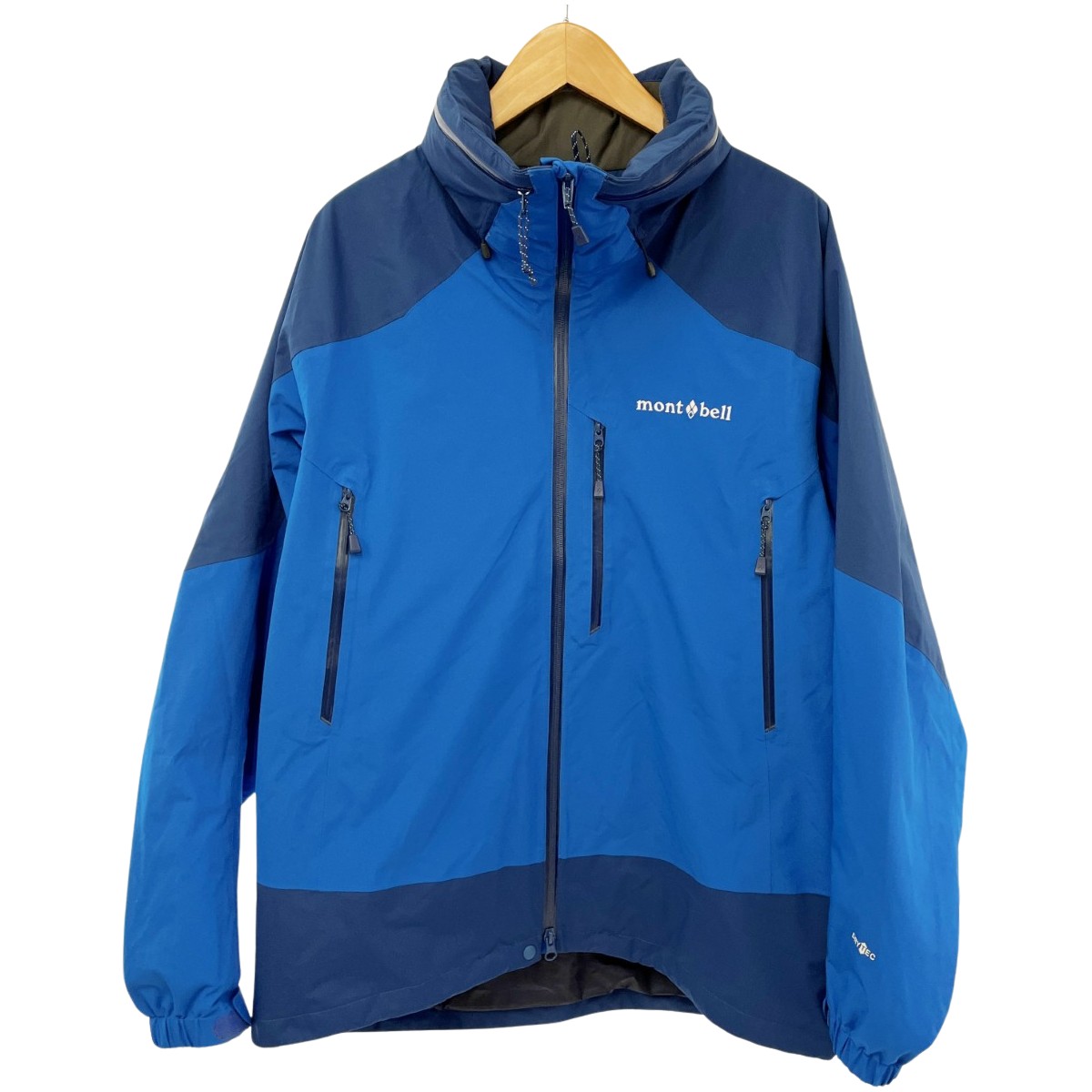◆◆【中古】mont・bell モンベル シャルモパーカー マウンテンパーカー L 1102551 ブルー Bランク|リサイクルビッグバン店