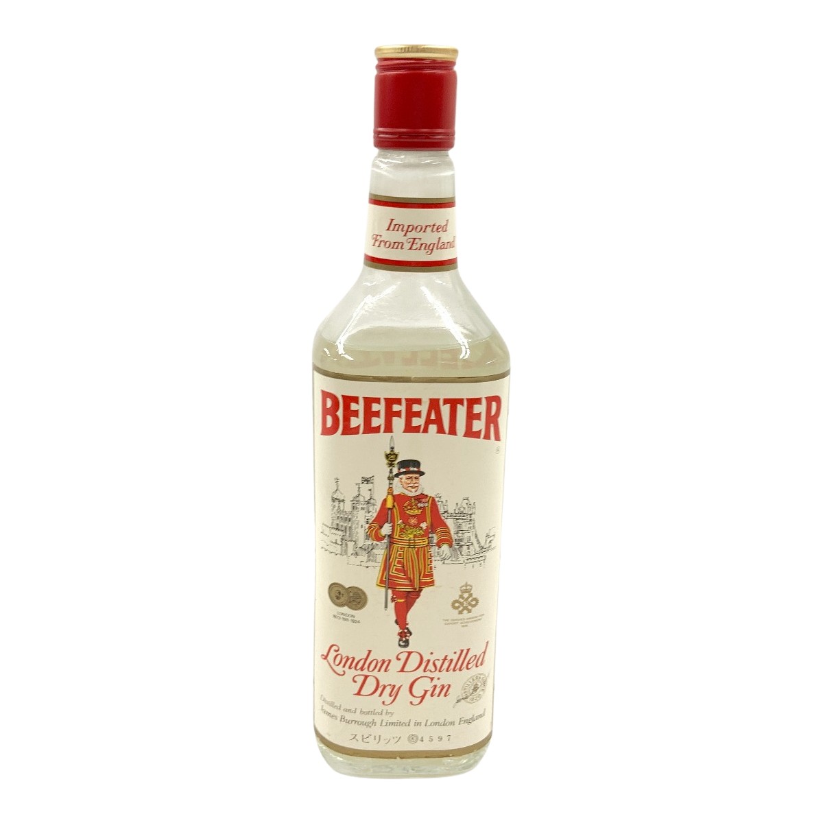 〇〇【中古】BEEFEATER ビーフィーター LONDON Distilled Dry Gin 47 750ml スピリット ジン Sランク 未開栓