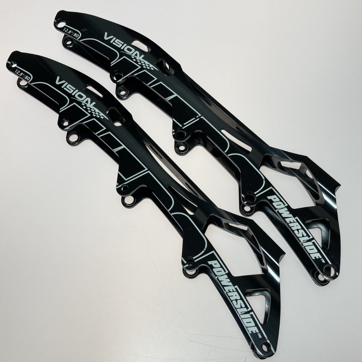 【中古】POWER SLIDE パワースライド VISION スケートフレーム 12.8インチ/80 フレームのみ Cランク
