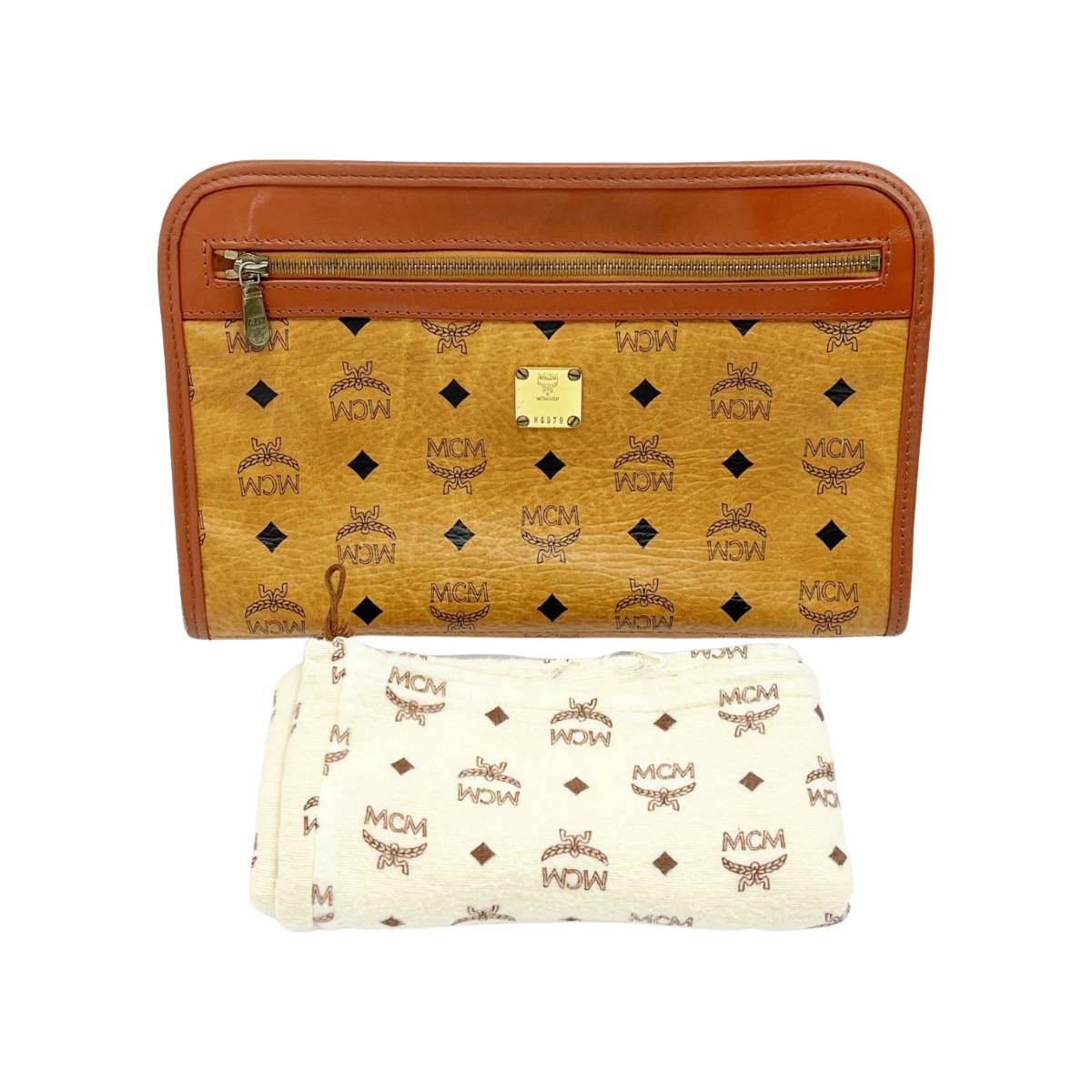 楽天市場】エムシーエム MCM クラッチバッグ セカンドバッグ ブラックx