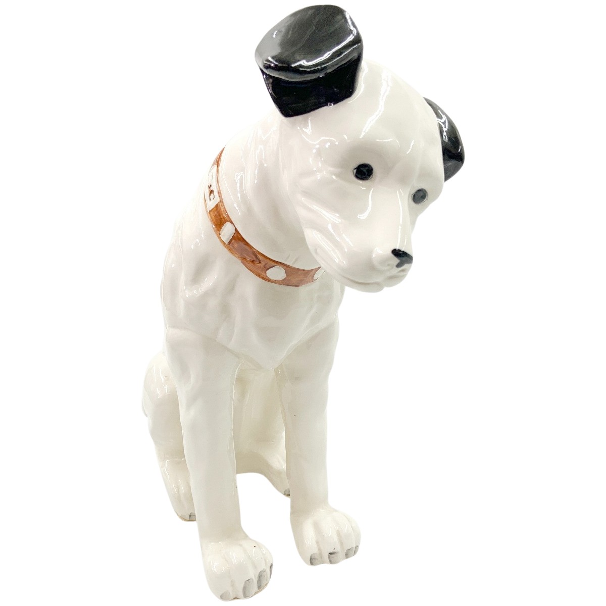 【新品未使用】ビクター犬　ニッパーと蓄音機 ニッパー犬。 - ビクター ニッパー犬 蓄音機 台座 3点セットの