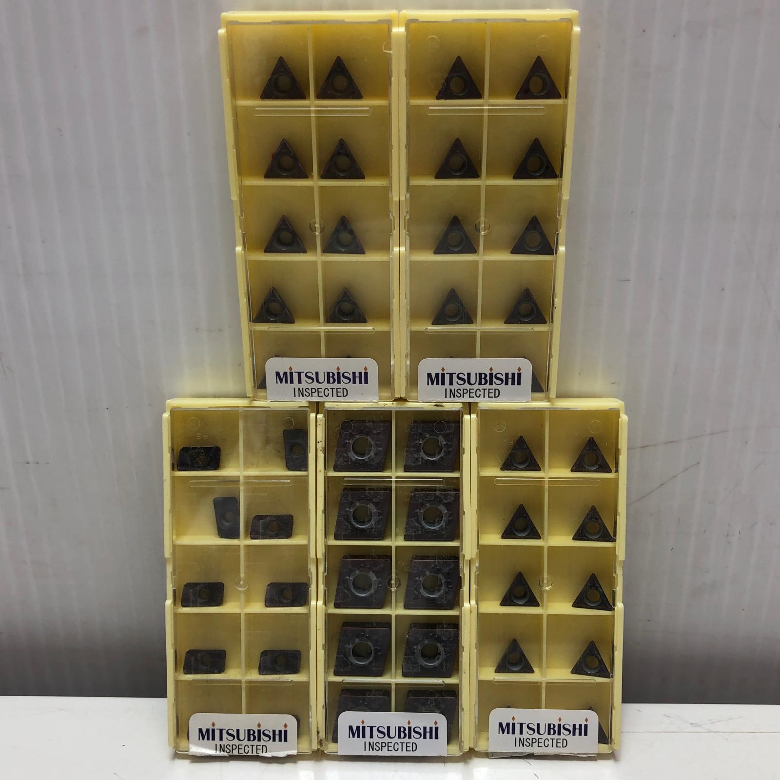 【中古】 MITSUBISHI ねじ切りチップ 5セット Sランク
