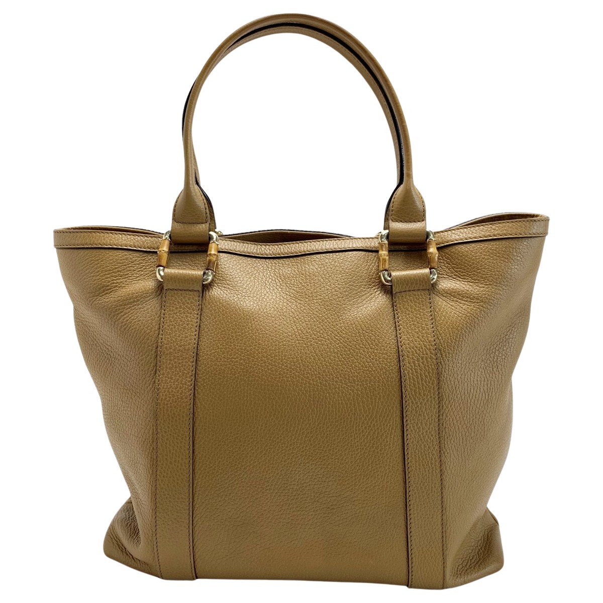 【美品】グッチ 2way ショッパー トートバッグ バンブー オールシボレザー 美品】グッチ 2way ショッパー トートバッグ バンブー オール