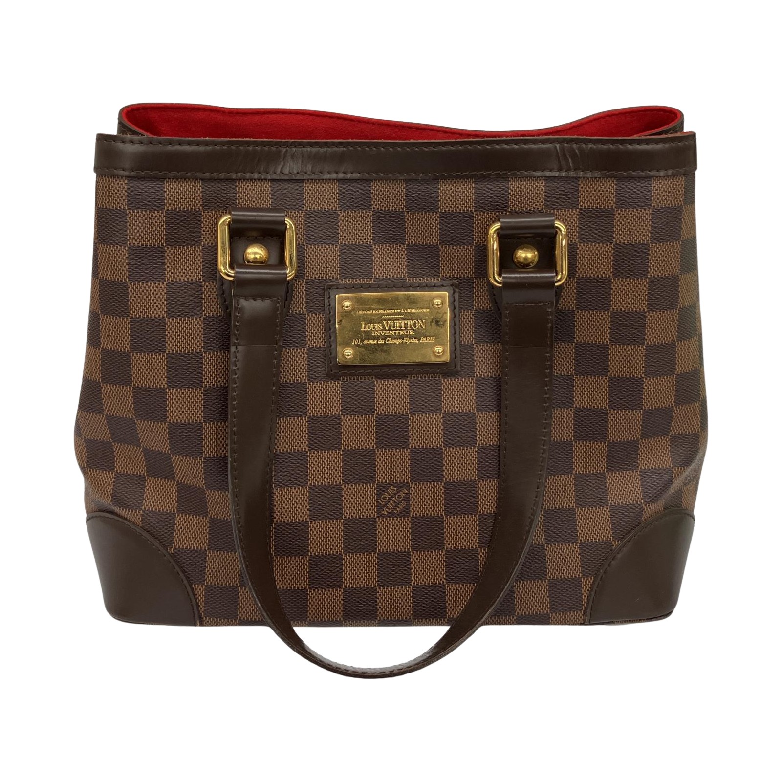 △△【中古】LOUIS VUITTON ルイヴィトン ハンドバッグ ダミエ ハムステッドPM N51205 Bランク