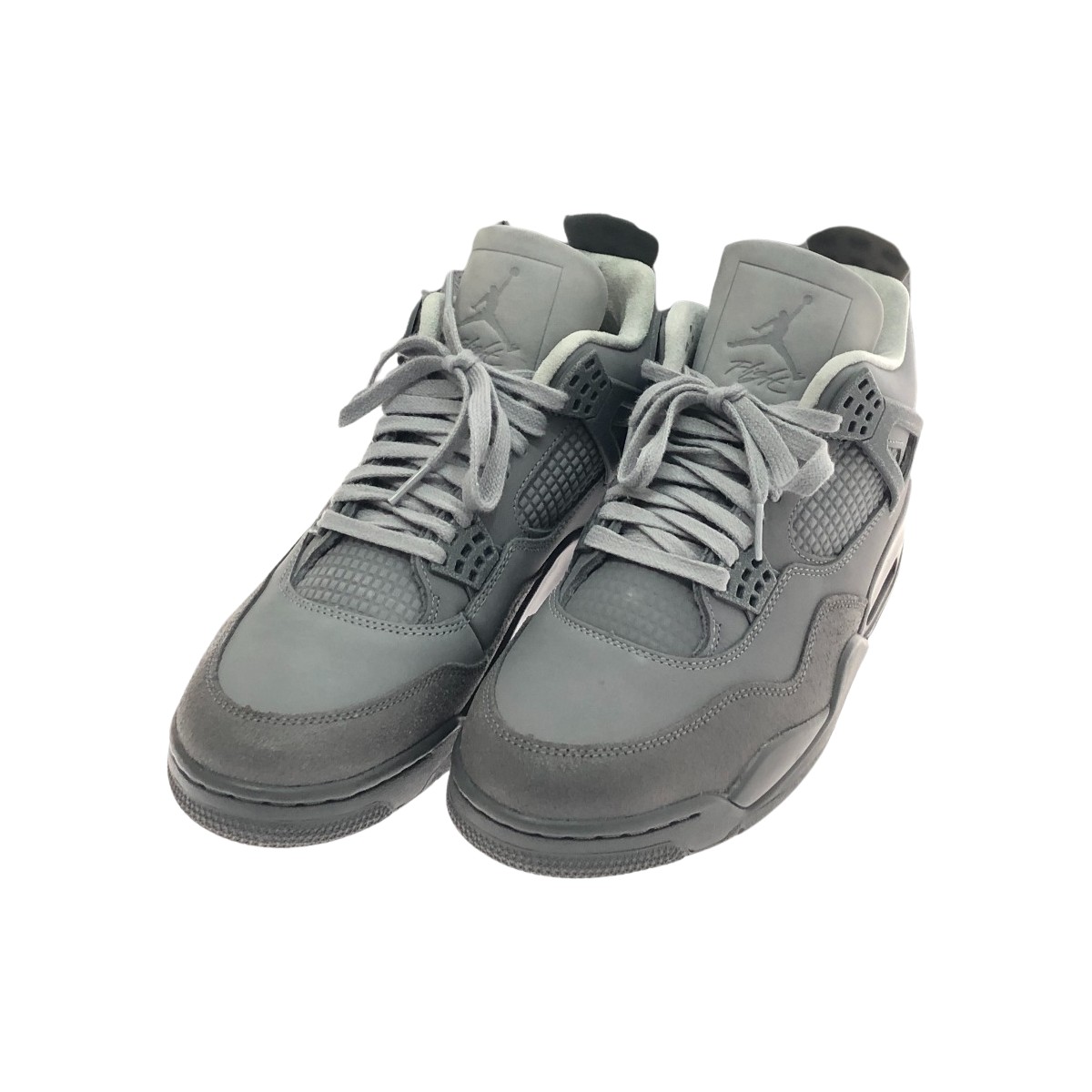 □□【中古】NIKE ナイキ スニーカー SIZE 27.5珊 エア湖 ジョーダン 4 レトロ SE ミッドカット  FQ7928-001 SMOKE GREY B位置づける