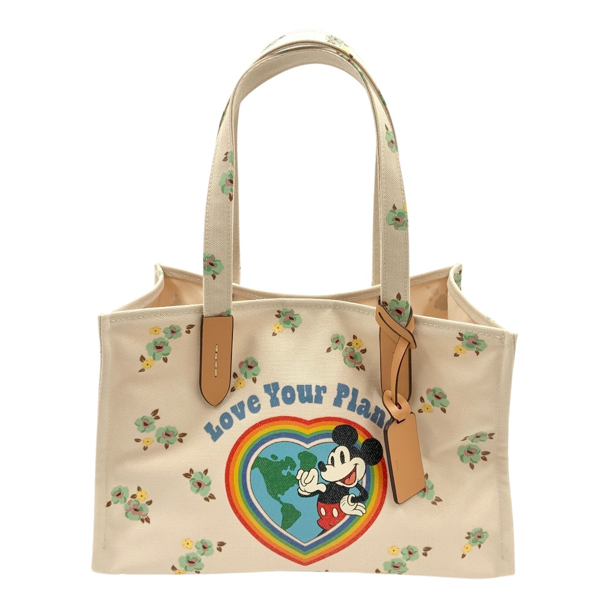 楽天市場】【緑屋質屋】コーチ 56645 トートバッグ ディズニーコラボ