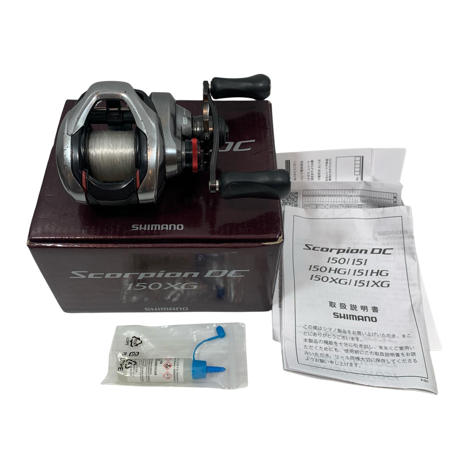【中古】SHIMANO シマノ ベイトリール 21スコーピオンDC 150XG  04310 C位置づける