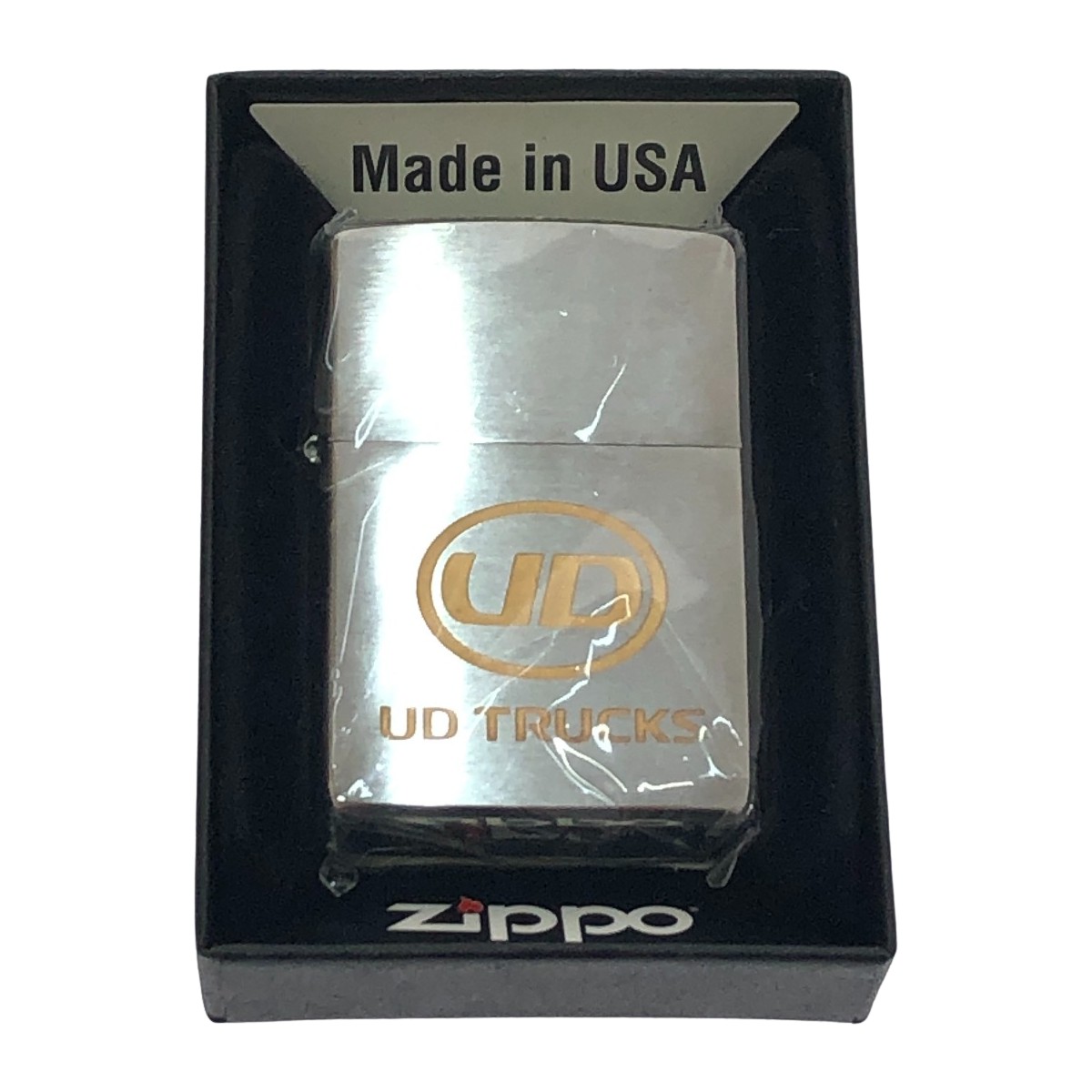 □□【中古】 ライター ZIPPO UDトラックス シルバー Bランク