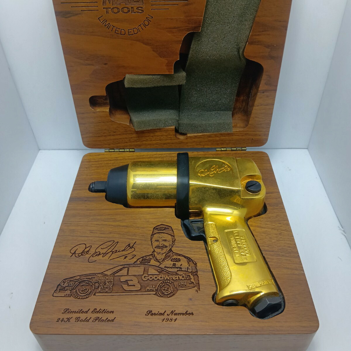 【中古】MAC TOOLS マック  エアインパクトレンチ  エアインパクトレンチ  AW434 ゴールド B序列付ける
