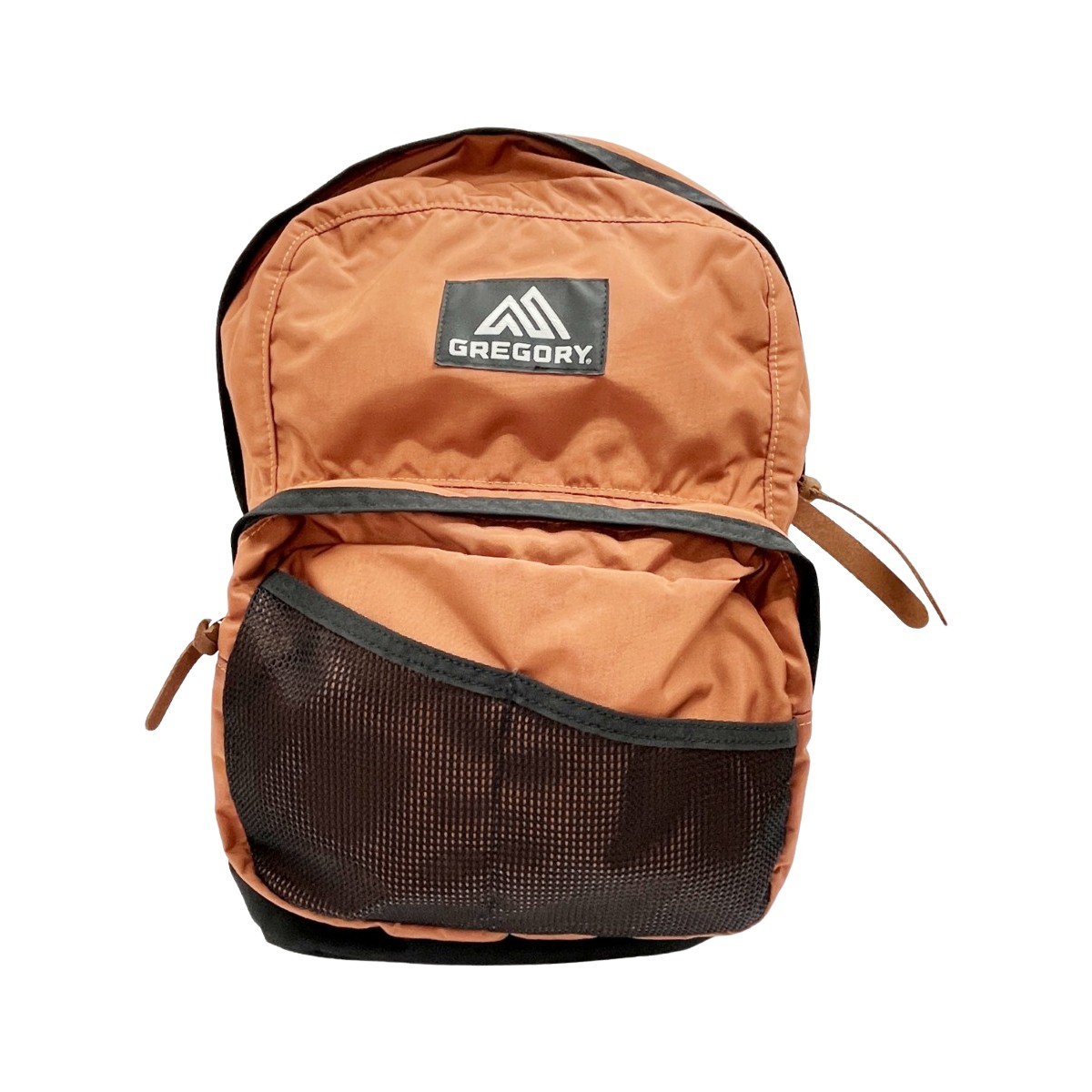 ◆◆【中古】GREGORY グレゴリ グレゴリー 背嚢 うしろ側風呂敷き包み 御徒面子 130312R 赤銅色 B価値づける
