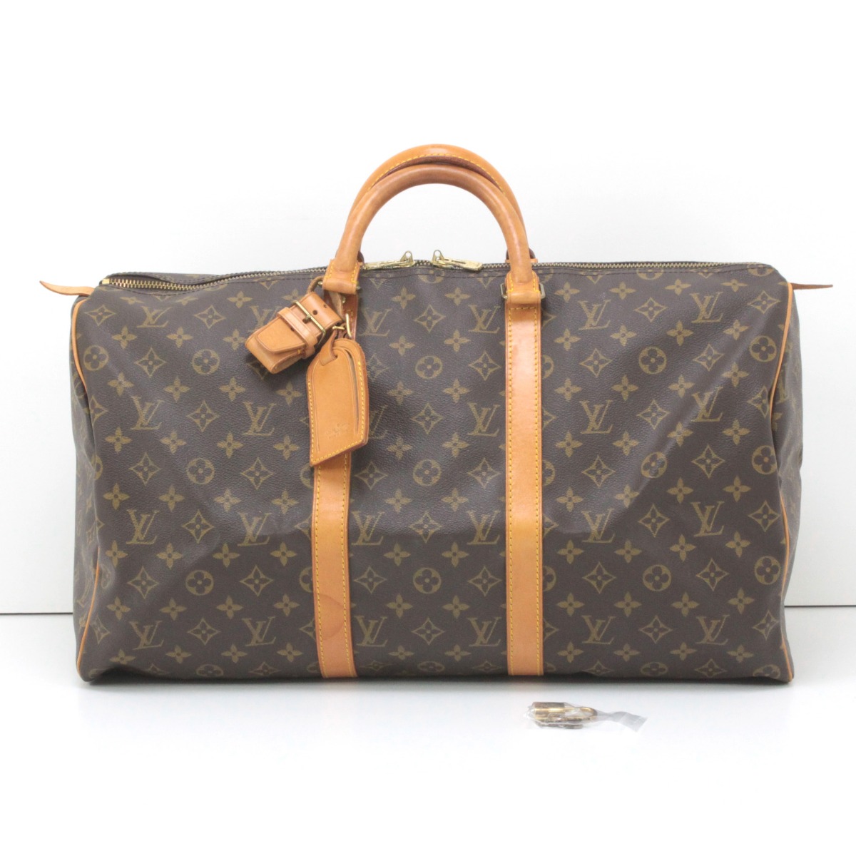【中古】LOUIS VUITTON ルイヴィトン モノグラム キーポル 50 ボストンバッグ M41426 C序列付ける